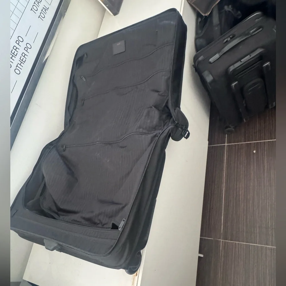 TUMI Classic Black Rolling Travel Garment Bag Alpha Suitcase